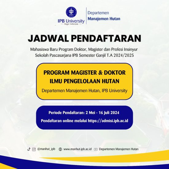 Pendaftaran Mahasiswa Baru Program Doktor, Magister Semester Ganjil 2024/2025